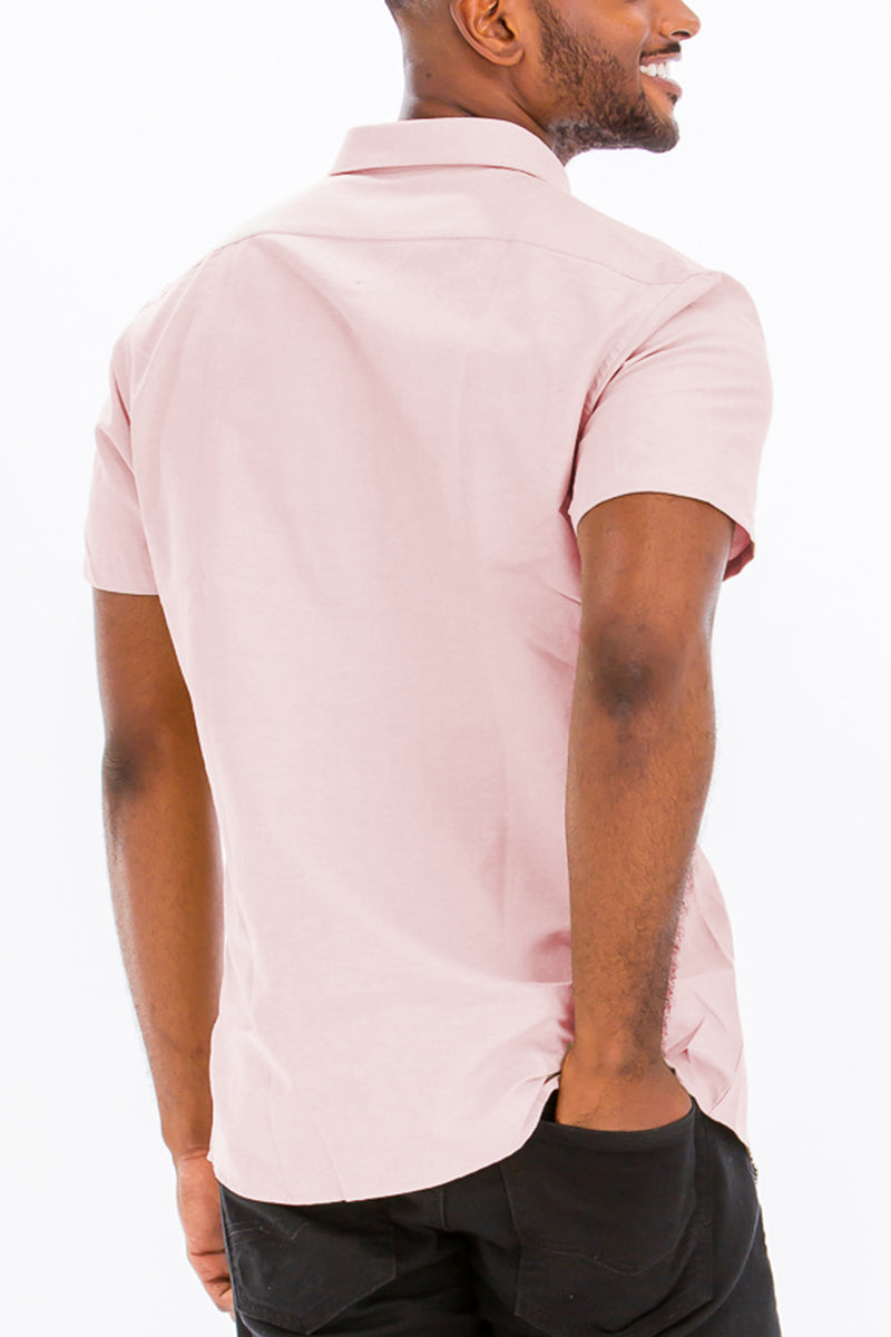 Coverly’s SIGNATURE SHORT SLEEVE BUTTON DOWN SHIRT