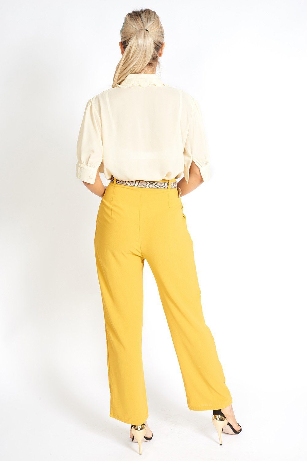 Coverly’s Essential High Waisted Suit Pants