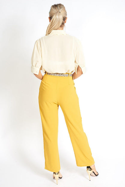 Coverly’s Essential High Waisted Suit Pants