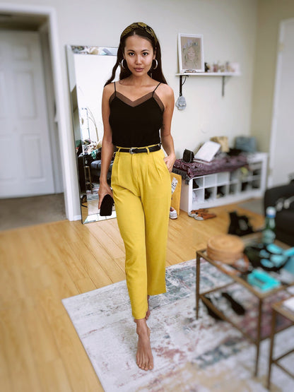 Coverly’s Essential High Waisted Suit Pants