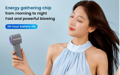 IMYCOO Handheld LED Display Fan PRO
