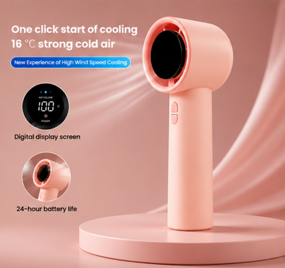 IMYCOO Handheld LED Display Fan PRO