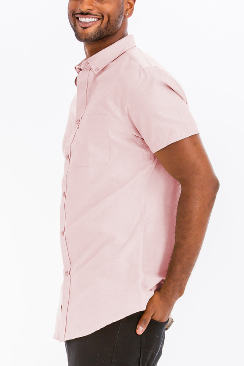 Coverly’s SIGNATURE SHORT SLEEVE BUTTON DOWN SHIRT
