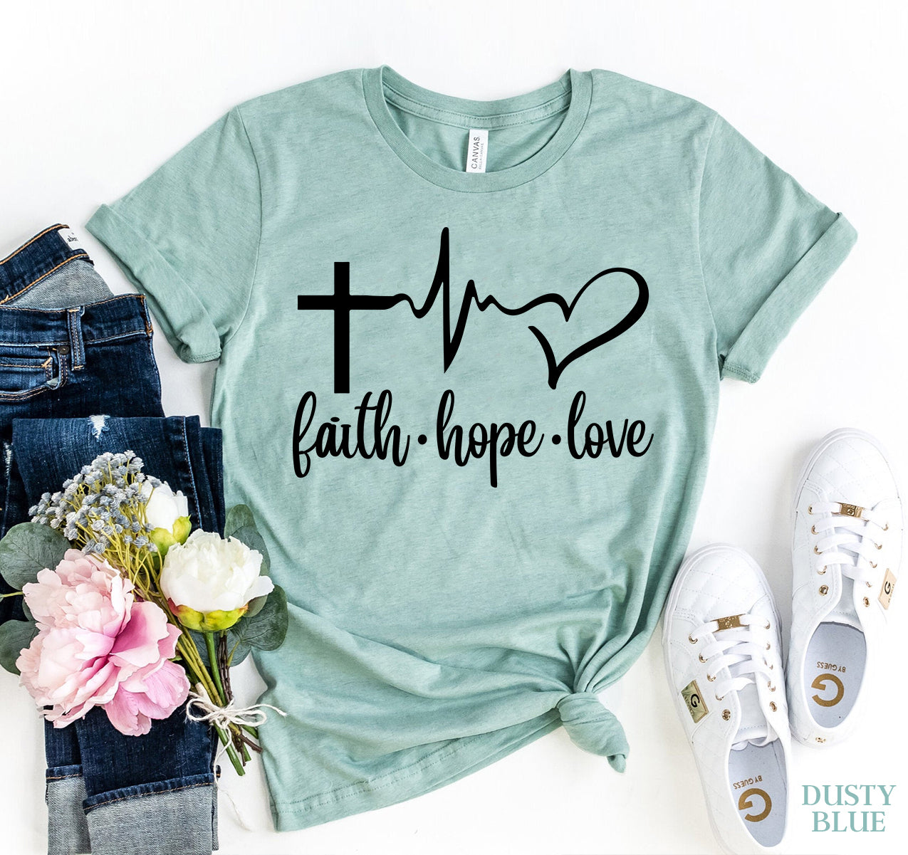 Coverly’s Faith Love Hope T-shirt