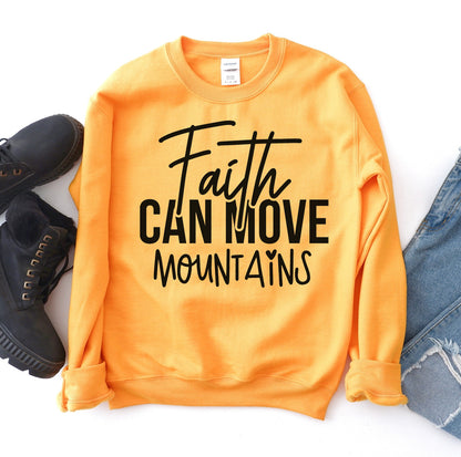 Coverly’s Faith Can Move Mountains Sweatshirt