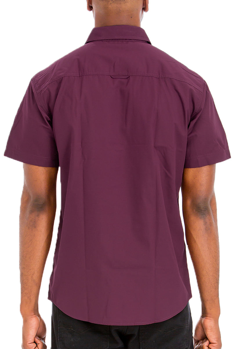 Coverly TWO POCKET BUTTON DOWN SHIRT