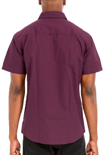 Coverly TWO POCKET BUTTON DOWN SHIRT
