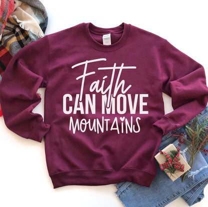 Coverly’s Faith Can Move Mountains Sweatshirt
